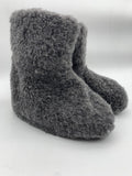 Merino wool slipper boots