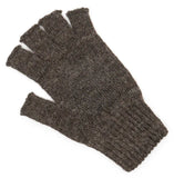 British wool fingerless gloves 