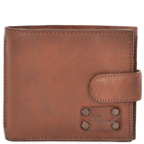 vintage style leather wallet