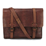 VINTAGE STYLE LEATHER SATCHEL