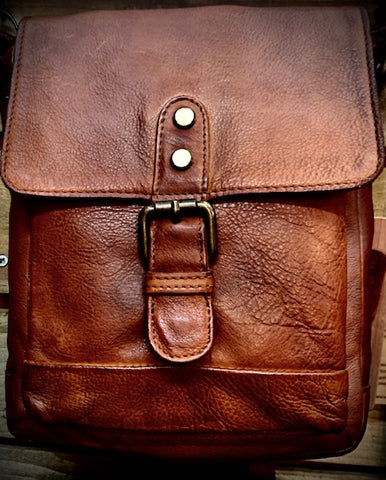 Vintage Small Leather Shoulder Bag