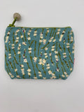 Patterned cotton purse