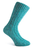 Mint Irish wool sock