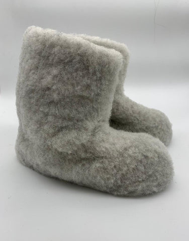 Wool Slipper Booties